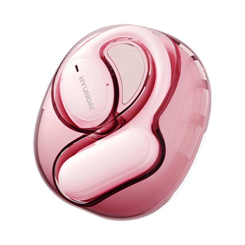 HYUNDAI Openair 5 OWS Wireless Bluetooth 5.4 Earbuds Breathable & Lifeweight Open Ear Headset with Earhooks 35H Playtime High-Res Stereo Sound Headphones