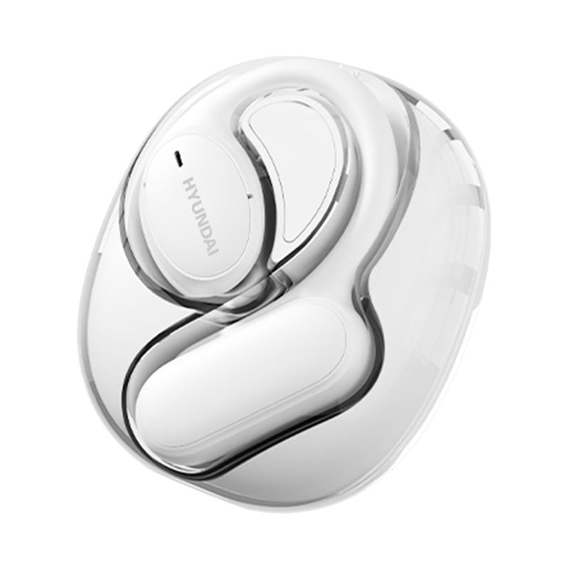 HYUNDAI Openair 5 OWS Wireless Bluetooth 5.4 Earbuds Breathable & Lifeweight Open Ear Headset with Earhooks 35H Playtime High-Res Stereo Sound Headphones