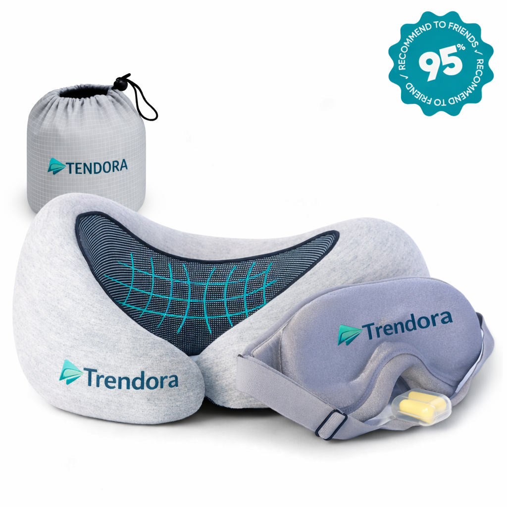 Trendora™ Deep Sleep Travel Pillow Set