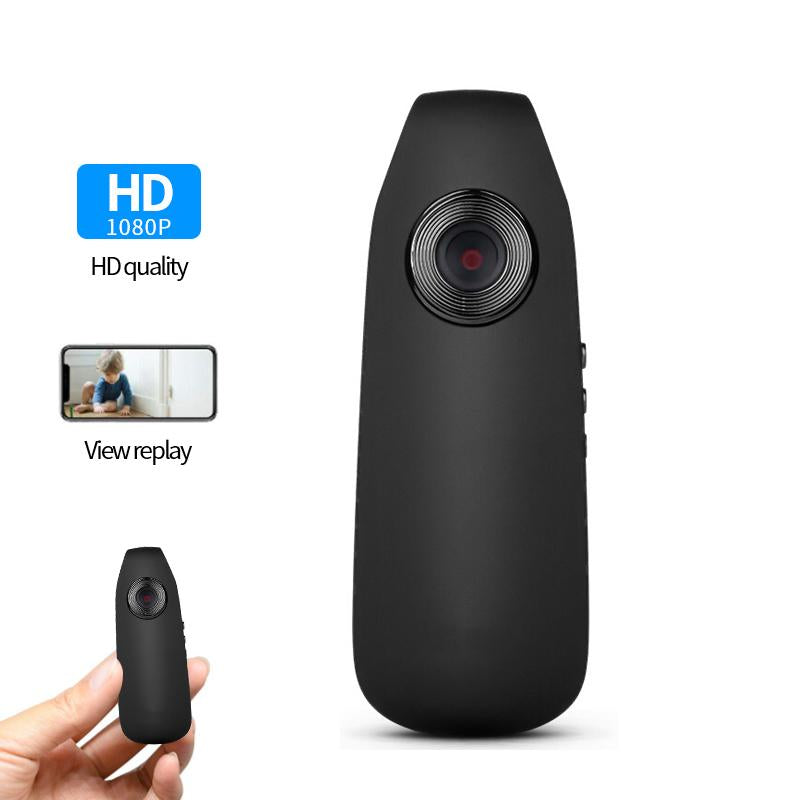 Compatible with Appleportable Mini Video Camera One-Click Recording Card Rechargeable Charging Streaming